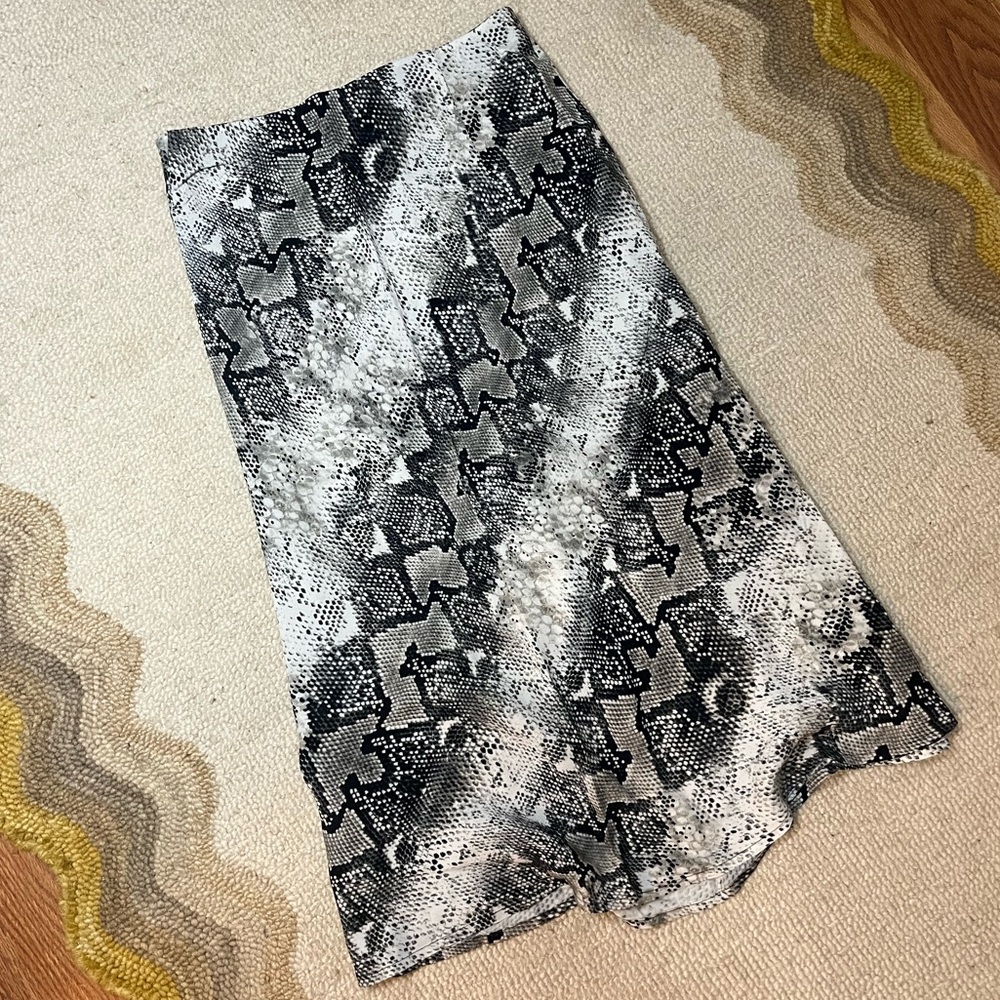 Snake print Sanctuary midi skirt